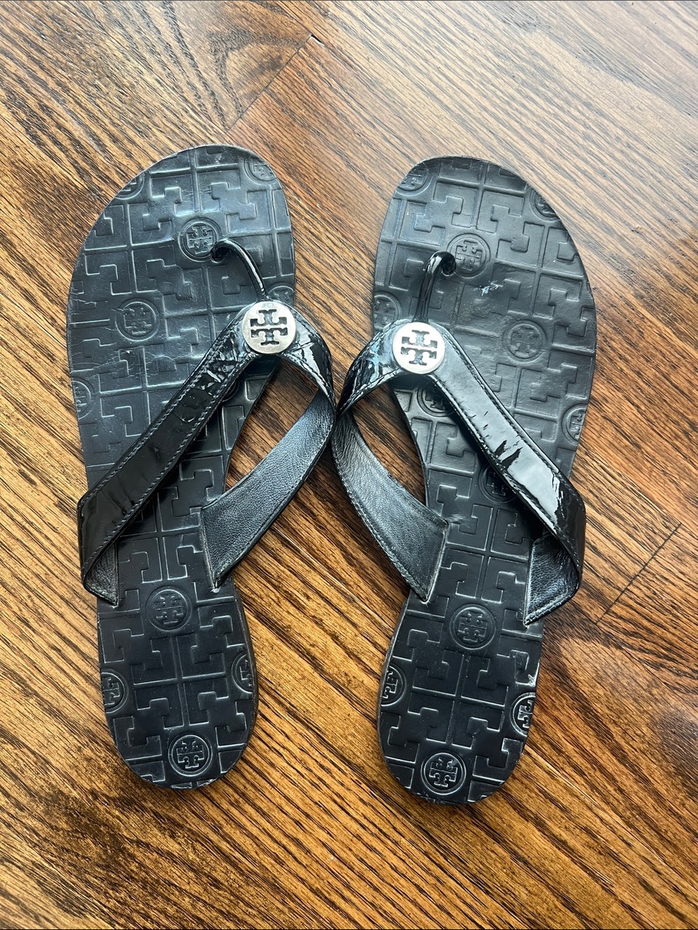Tory Burch Sandals black size 10